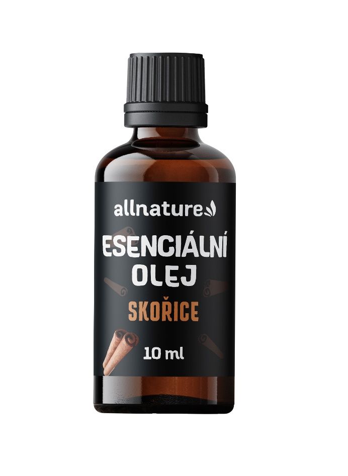 Allnature Esenciální olej Skořice 10 ml