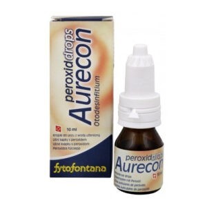 Aurecon Peroxid drops ušní kapky 10 ml
