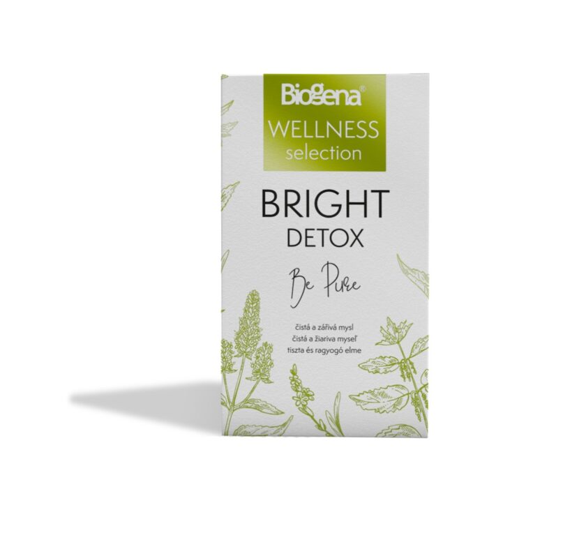 Biogena WELLNESS selection Bright detox porcovaný čaj 20x1