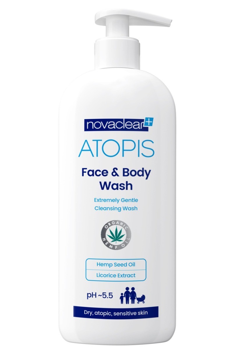 Biotter Novaclear ATOPIS mycí gel na obličej a tělo 500 ml