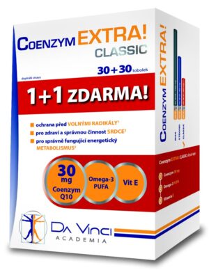 Da Vinci Academia Coenzym EXTRA! Classic 30 mg 30+30 tobolek