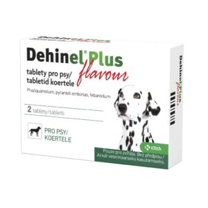 Dehinel Plus Flavour Tablety pro psy 2 tablety