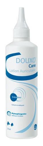 Douxo Care roztok na čištění uší a okolí očí pro psy a kočky 125 ml