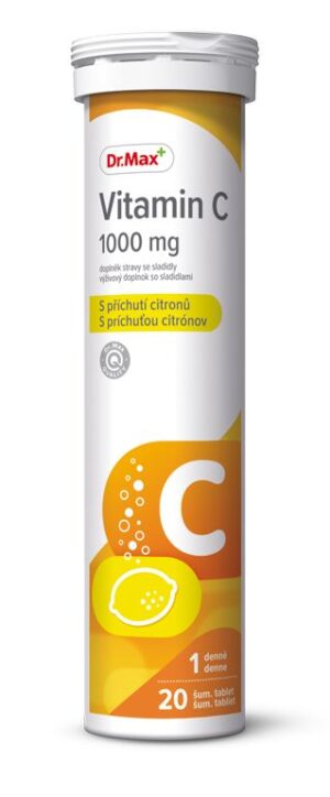 Dr.Max Vitamin C 1000 mg citron 20 šumivých tablet