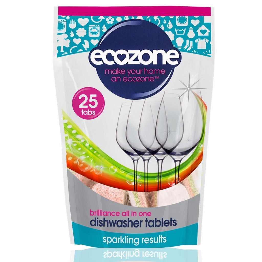 Ecozone Tablety do myčky Brilliance 25 ks