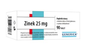 Generica Zinek 25 mg 90 tablet