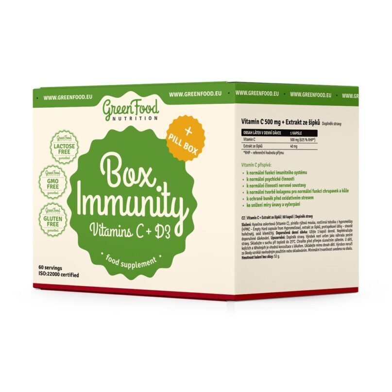 GreenFood Nutrition Box Immunity + Pillbox