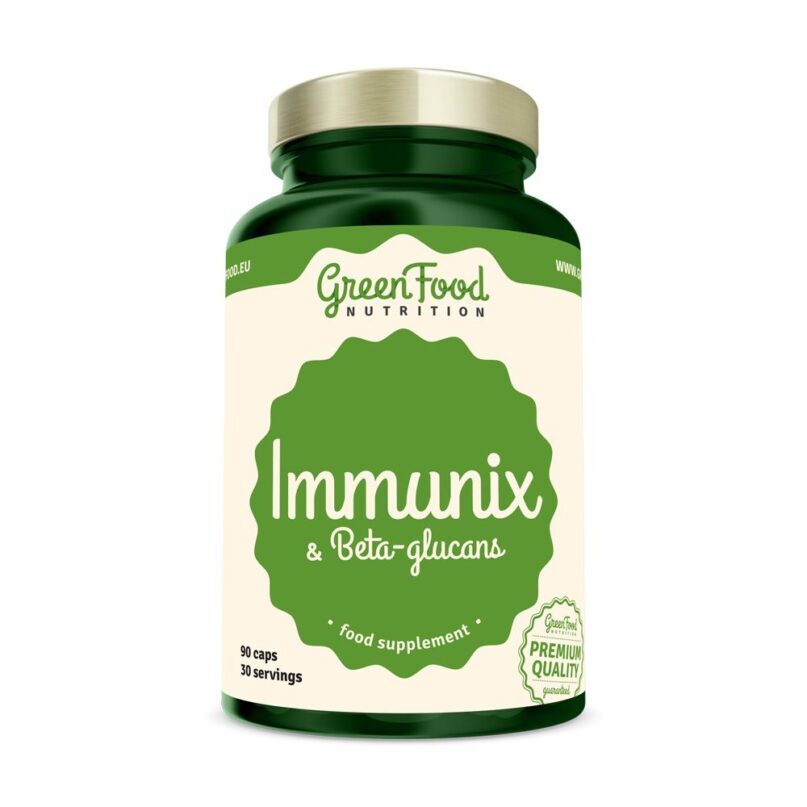 GreenFood Nutrition Immunix & Beta-glucans 90 kapslí