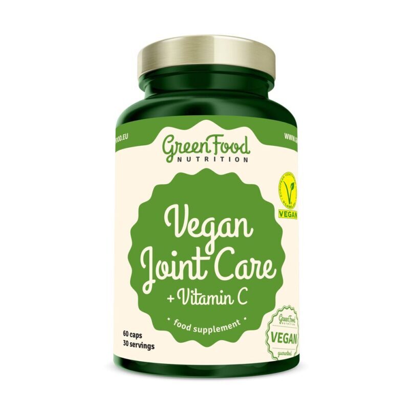 GreenFood Nutrition Vegan Joint Care + vitamin C 60 kapslí
