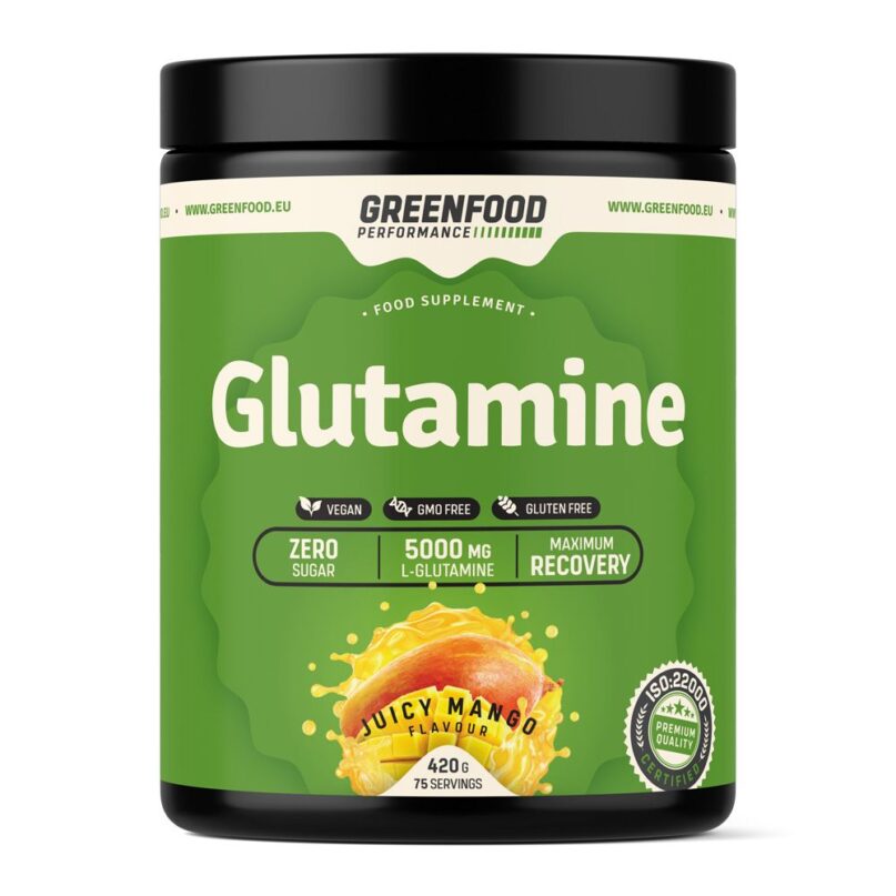 GreenFood Performance Glutamine Juicy mango 420 g