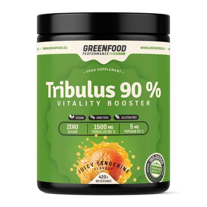 GreenFood Performance Tribulus Juicy mandarinka 420 g