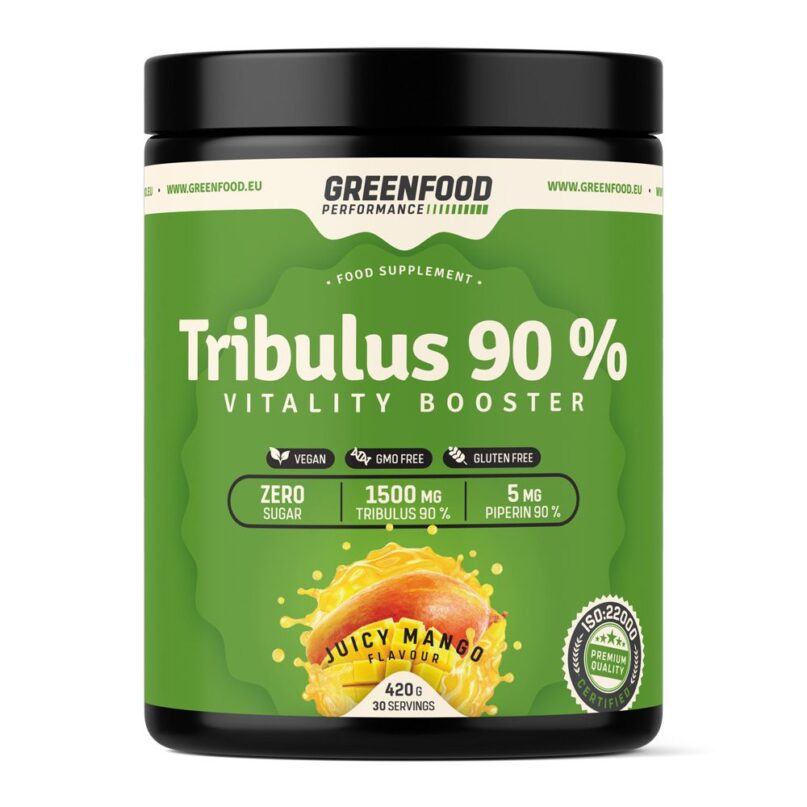 GreenFood Performance Tribulus Juicy mango 420 g