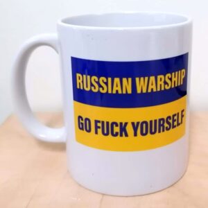 Hrnek RUSSIAN WARSHIP - GO FUCK YOURSELF