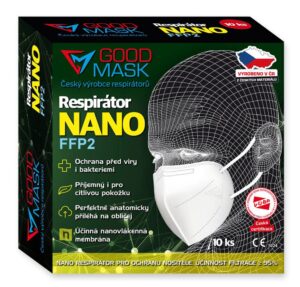 Nanorespirátor FFP2 GOOD MASK GM2 NANO