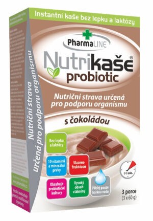 Nutrikaše probiotic s čokoládou 3x60 g