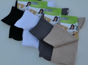Ponožky zdravotní DIACOMFORT PLUS - Velikost 29-32 barva černá pánské