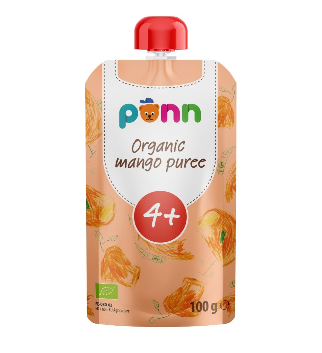 SALVEST Põnn BIO Mango 100% 100 g