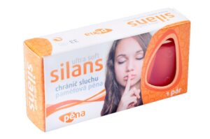 Silans STANDARD Ultra Soft paměťová pěna chránič sluchu 1 pár