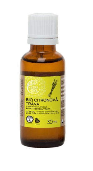 Tierra Verde Esenciální olej BIO Citronová tráva 30 ml