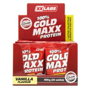 Xxlabs 100% gold maxx protein vanilka sáčky 20x30 g