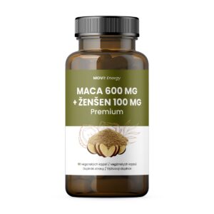 MOVit Energy Maca 600 mg + Ženšen 100 mg 90 kapslí
