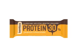 Bombus Protein 30% Peanut & chocolate tyčinka 50 g