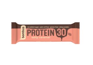 Bombus Protein 30% Salty Caramel tyčinka 50 g